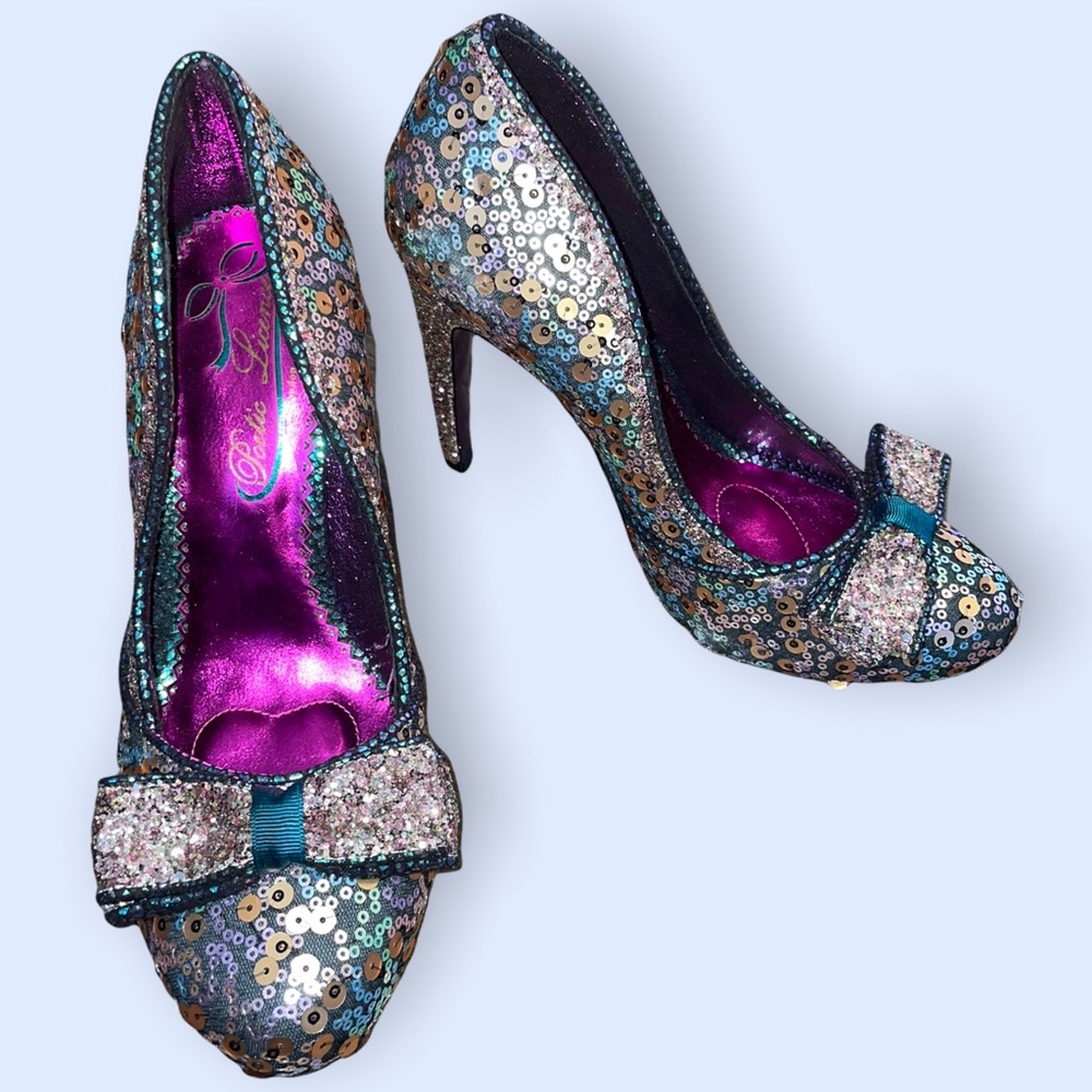Poetic License Glitter Heels 10